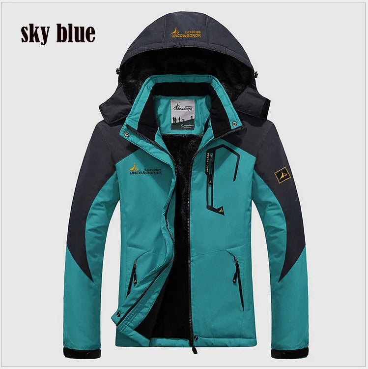 Winter Parka Men Windbreak Plus Thick Warm Windproof Fur Coats Male Military Hooded Anorak Jackets Men's Winter Jackets Pi-Mart