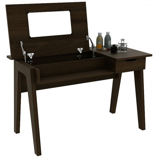 Dressing Table with Flip Mirror and Storage Drawer LuxuryLifeWay Online Store