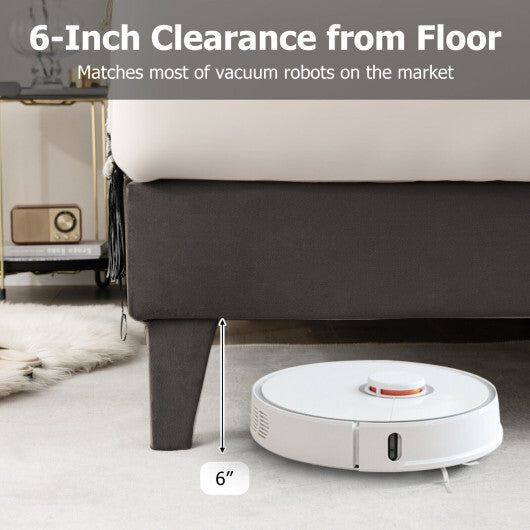 Full/Queen Size Upholstered Platform Bed with Tufted Headboard-Full Size LuxuryLifeWay Online Store