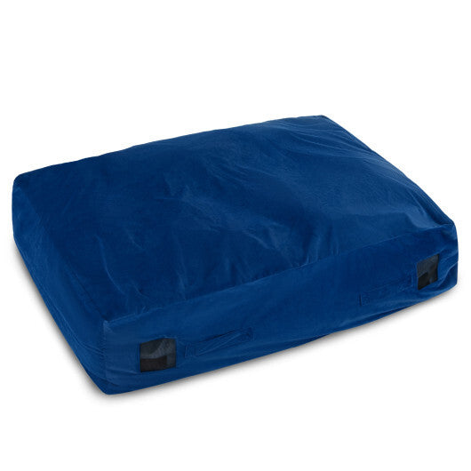 47 x 35.5 Inch Crash Pad Sensory Mat with Foam Blocks and Washable Cover-Black LuxuryLifeWay Online Store