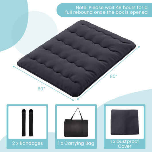Futon Mattress with Washable Cover and Foldable Mat-Full Size LuxuryLifeWay Online Store