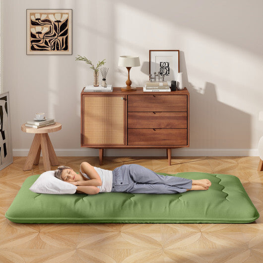 Floor Mattress with Washable Cover and Carry Bag-Full Size LuxuryLifeWay Online Store
