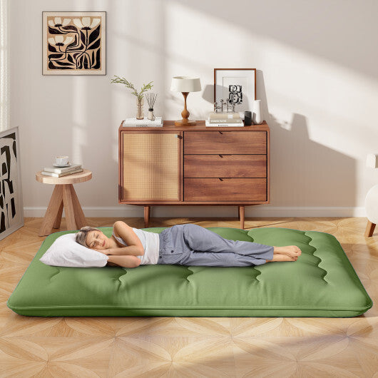 Floor Mattress with Washable Cover and Carry Bag-Full Size LuxuryLifeWay Online Store