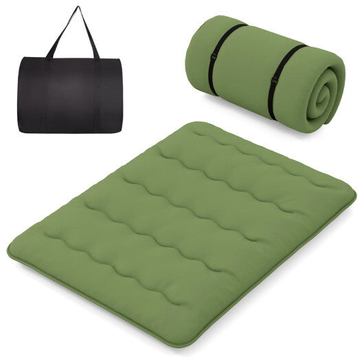 Floor Mattress with Washable Cover and Carry Bag-Full Size LuxuryLifeWay Online Store