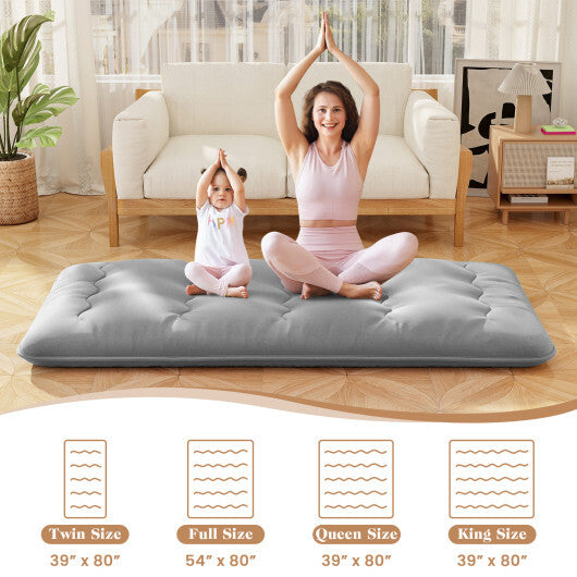 Futon Mattress with Washable Cover and Carry Bag-Full Size LuxuryLifeWay Online Store