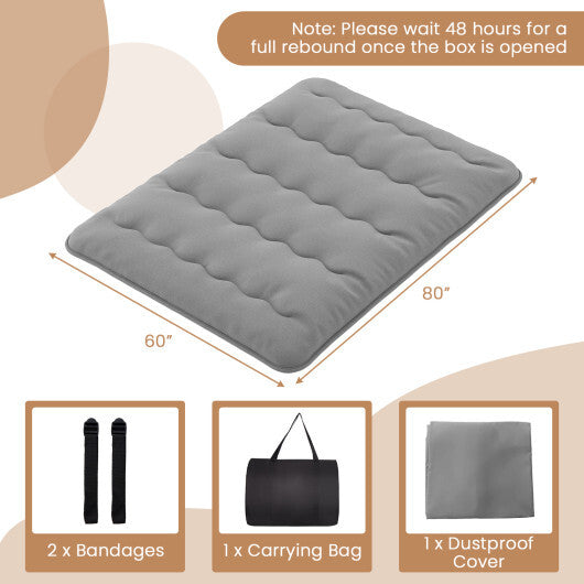 Futon Mattress with Washable Cover and Carry Bag-Full Size LuxuryLifeWay Online Store