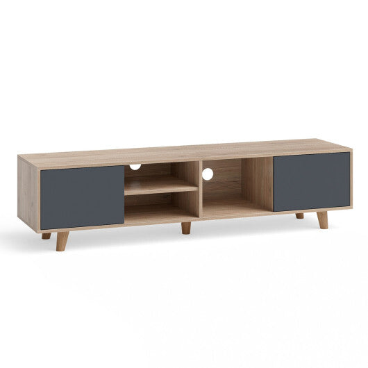 TV Stand Cabinet for TVs up to 65 Inch with Open Shelf for Living Room LuxuryLifeWay Online Store