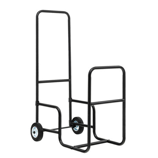 Firewood Log Cart Carrier with Anti-Slip and Wear-Resistant Wheels LuxuryLifeWay Online Store