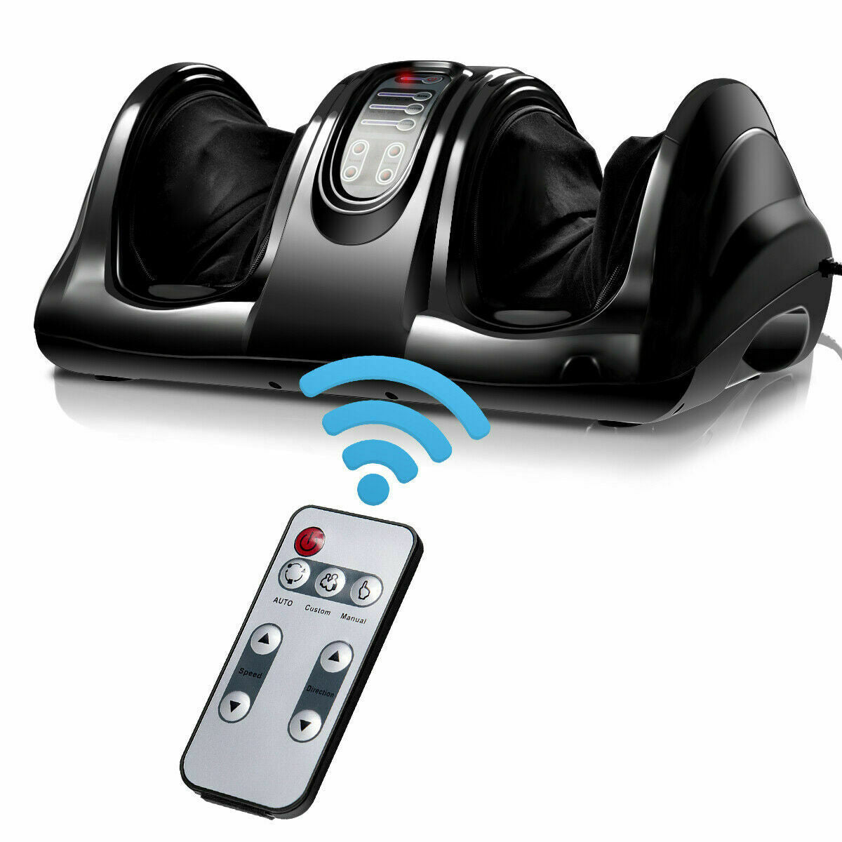 Therapeutic Shiatsu Foot Massager with High Intensity Rollers-Black - Color: Black LuxuryLifeWay Online Store