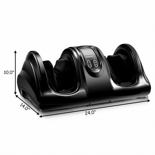 Therapeutic Shiatsu Foot Massager with High Intensity Rollers-Black - Color: Black LuxuryLifeWay Online Store