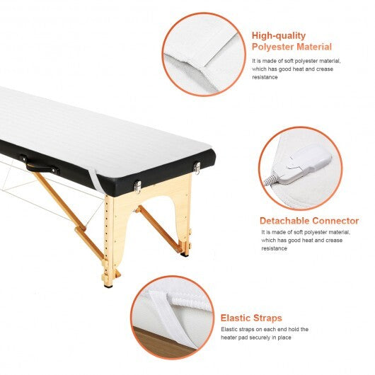 Digital Auto Overheat Protection Massage Table Warmer LuxuryLifeWay Online Store