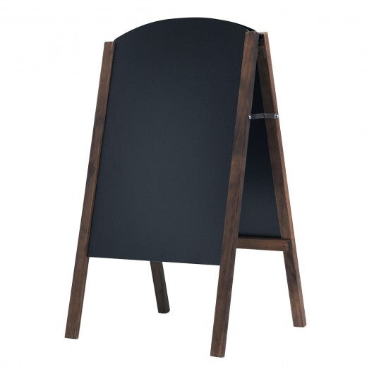 31.5 Inch Wood A-Frame Sidewalk Signage Chalkboard LuxuryLifeWay Online Store