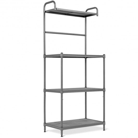 4-Tier Baker's Rack Stand Shelves Kitchen Storage Rack Organizer LuxuryLifeWay Online Store
