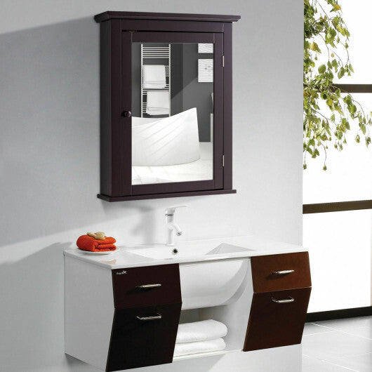 Bathroom Wall Mounted Storage Mirror Medicine Cabinet LuxuryLifeWay Online Store