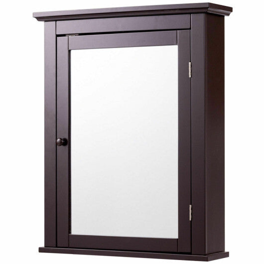 Bathroom Wall Mounted Storage Mirror Medicine Cabinet LuxuryLifeWay Online Store