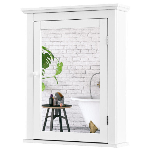 Bathroom Wall Mounted Storage Mirror Medicine Cabinet LuxuryLifeWay Online Store