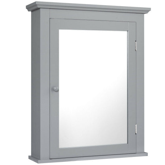 Bathroom Wall Mounted Storage Mirror Medicine Cabinet LuxuryLifeWay Online Store