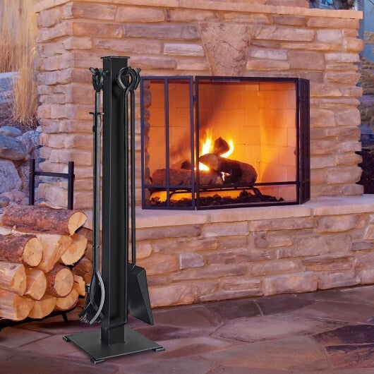 5 Pieces Fireplace Iron Fire Place Tool Set LuxuryLifeWay Online Store