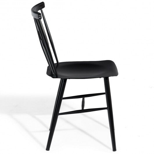 Set of 2 Modern Dining Chairs with Backrest LuxuryLifeWay Online Store