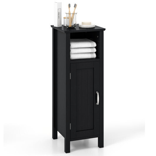 Bathroom Storage Organizer with 2-Tier Cabinet-Gray LuxuryLifeWay Online Store