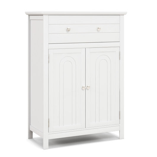 Free Standing Bathroom Storage Cabinet with Large Drawer LuxuryLifeWay Online Store