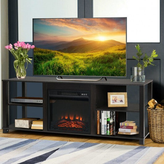 2-Tier TV Storage Cabinet Console with Adjustable Shelves LuxuryLifeWay Online Store