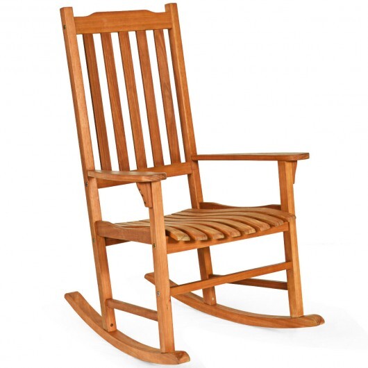 Outdoor Rocking Chair Single Rocker for Patio Deck LuxuryLifeWay Online Store