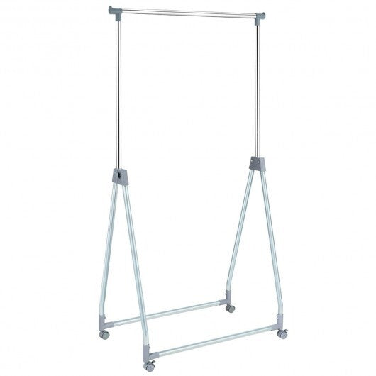Extendable Foldable Heavy Duty Clothing Coat Rack Stand with Hanging Rod LuxuryLifeWay Online Store