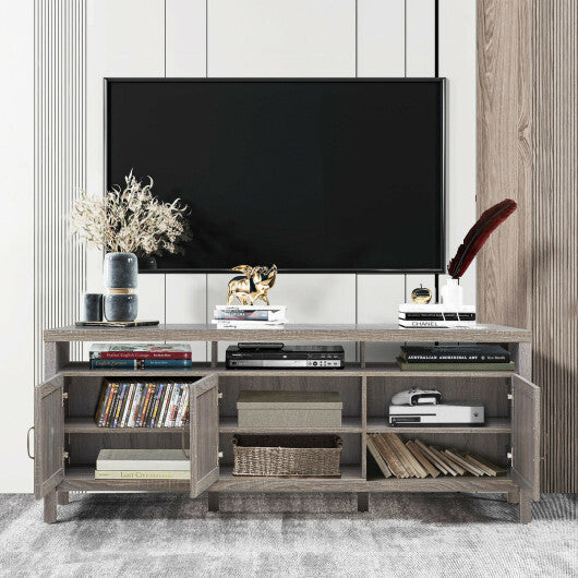 Universal TV Stand Entertainment Media Center for TV's up to 65 Inch-Gray LuxuryLifeWay Online Store