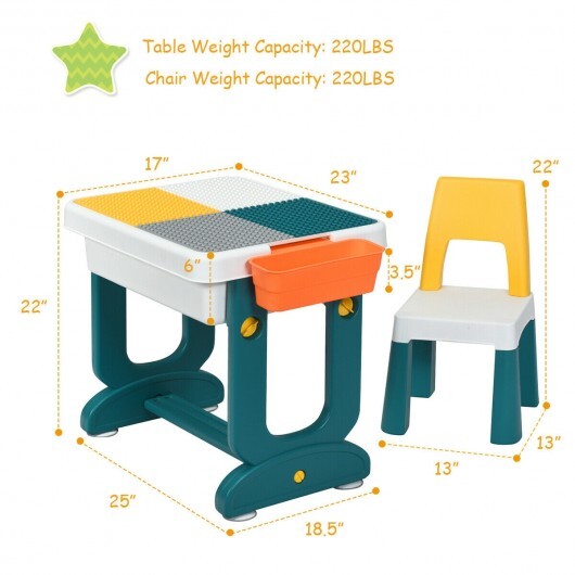 5-in-1 Kids Activity Table Set LuxuryLifeWay Online Store