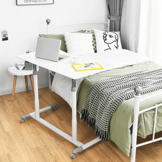Height Adjustable Computer Desk Sit to Stand Rolling Table