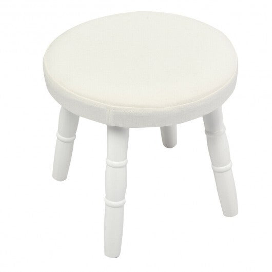 Kids Vanity Makeup Table & Chair Set Make Up Stool-White LuxuryLifeWay Online Store
