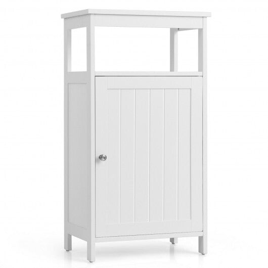 Floor Cabinet Multifunction Storage Rack Organizer Stand - Color: White LuxuryLifeWay Online Store