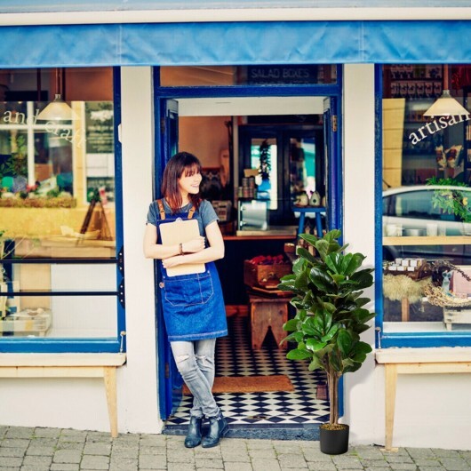 5 Feet Artificial Fiddle Leaf Fig Tree Decorative Planter