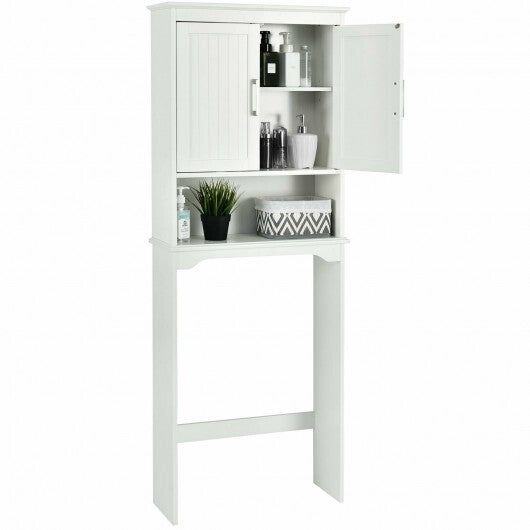 Over Toilet Space Saver Bathroom Organizer with Storage Cabinet LuxuryLifeWay Online Store