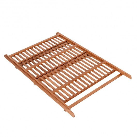 3-Tier Bamboo Ladder Shelf Foldable Plant Flower Bookshelf-Brown LuxuryLifeWay Online Store