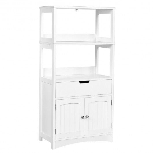 Bathroom Storage Cabinet with Drawer and Shelf Floor Cabinet LuxuryLifeWay Online Store