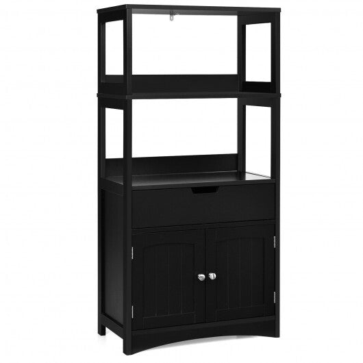 Bathroom Storage Cabinet with Drawer and Shelf Floor Cabinet LuxuryLifeWay Online Store