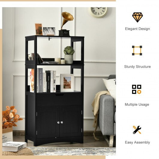 Bathroom Storage Cabinet with Drawer and Shelf Floor Cabinet LuxuryLifeWay Online Store