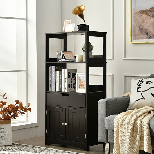 Bathroom Storage Cabinet with Drawer and Shelf Floor Cabinet LuxuryLifeWay Online Store