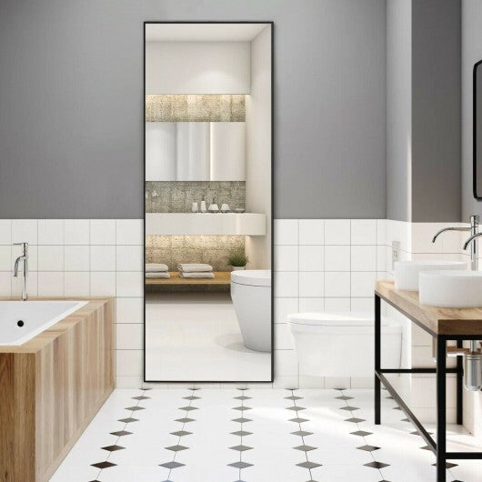59 Inch Full Length Mirror Large Rectangle Bedroom Mirror-Golden LuxuryLifeWay Online Store