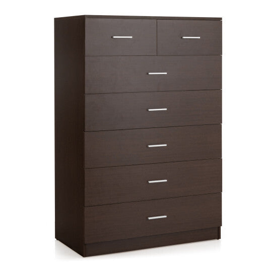 Wooden Chest of Drawers with Anti-toppling Device and Metal Handles LuxuryLifeWay Online Store