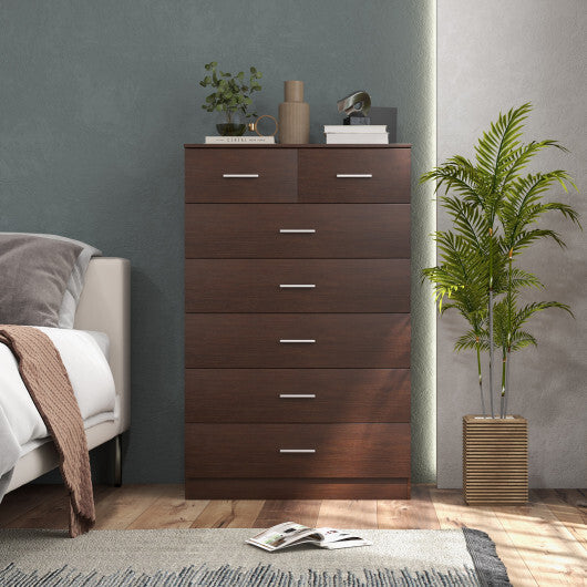 Wooden Chest of Drawers with Anti-toppling Device and Metal Handles LuxuryLifeWay Online Store