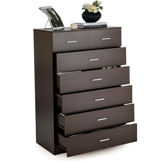 Wooden Chest of Drawers with Anti-toppling Device and Metal Handles LuxuryLifeWay Online Store