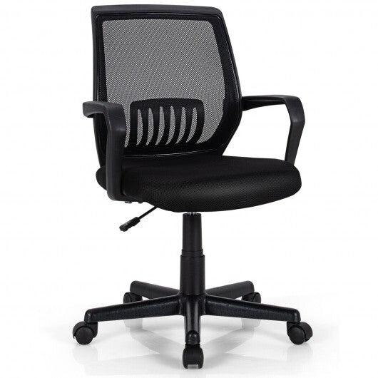 Mid-Back Mesh Height Adjustable Executive Chair with Lumbar Support LuxuryLifeWay Online Store