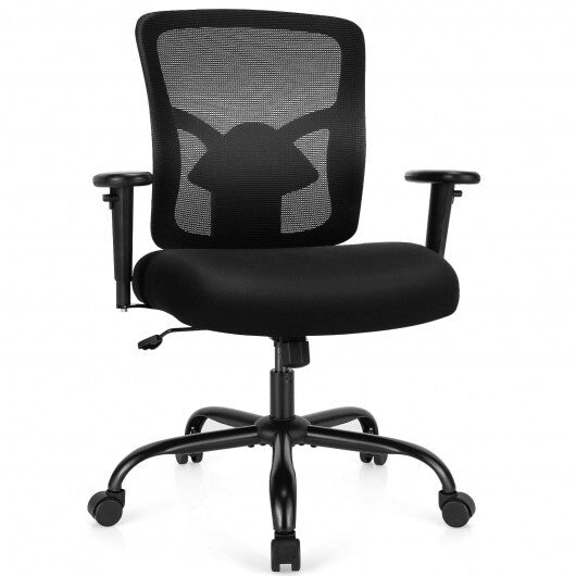 400LBS Mesh Big and Tall Office Chair Swivel Task Chair LuxuryLifeWay Online Store