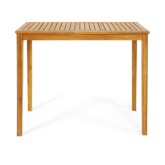 Rectangular Indoor and Outdoor Bar Height Table for Garden LuxuryLifeWay Online Store