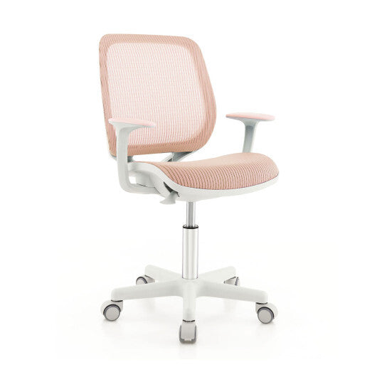 Swivel Mesh Children Computer Chair with Adjustable Height-Blue LuxuryLifeWay Online Store