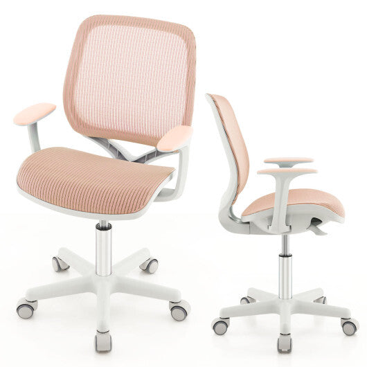 Swivel Mesh Children Computer Chair with Adjustable Height-Blue LuxuryLifeWay Online Store