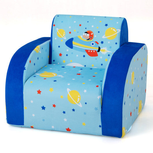 3 in 1 Convertible Flip Open Kids Sofa for Nap Play Sleep LuxuryLifeWay Online Store